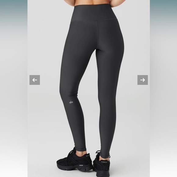 NWT Alo High-Waist Airlift Legging in Anthracite Size Small - Picture 2 of 5